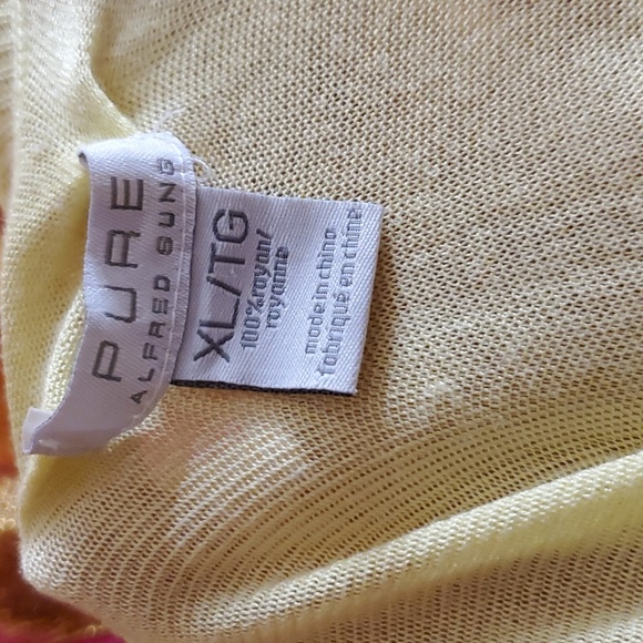 Thin yellow cardigan - Picture 8 of 8